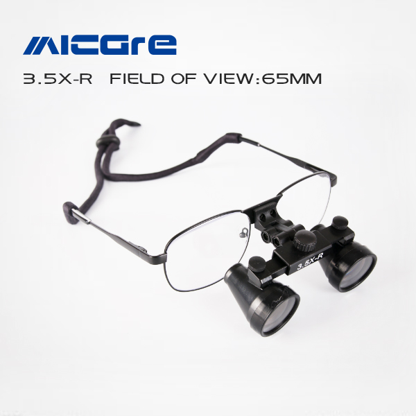 surgical loupes 3.5X-R metal frame