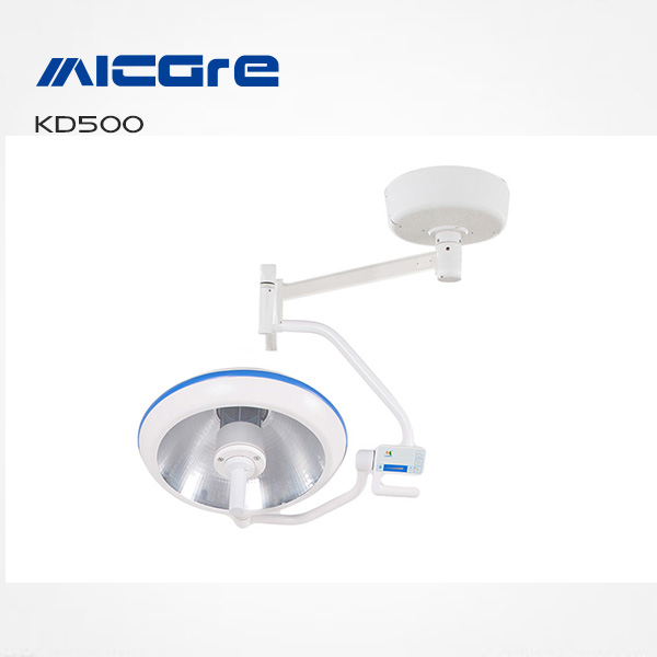 KD500 Single headed ceiling halogen OT light
